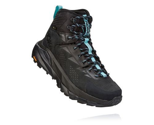 Hoka One One Dame Kaha Gore-tex Fjellsko Svart/Antigua Sand Norge-73YIS